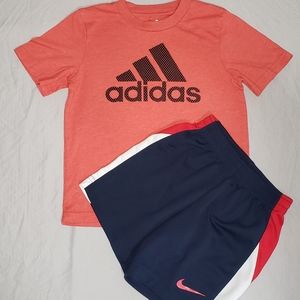 Adidas/Nike outfit, boys 4t